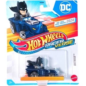 DC × HotWheeLs RACERVERSE BATMAN, 1:64, Blue Multi.